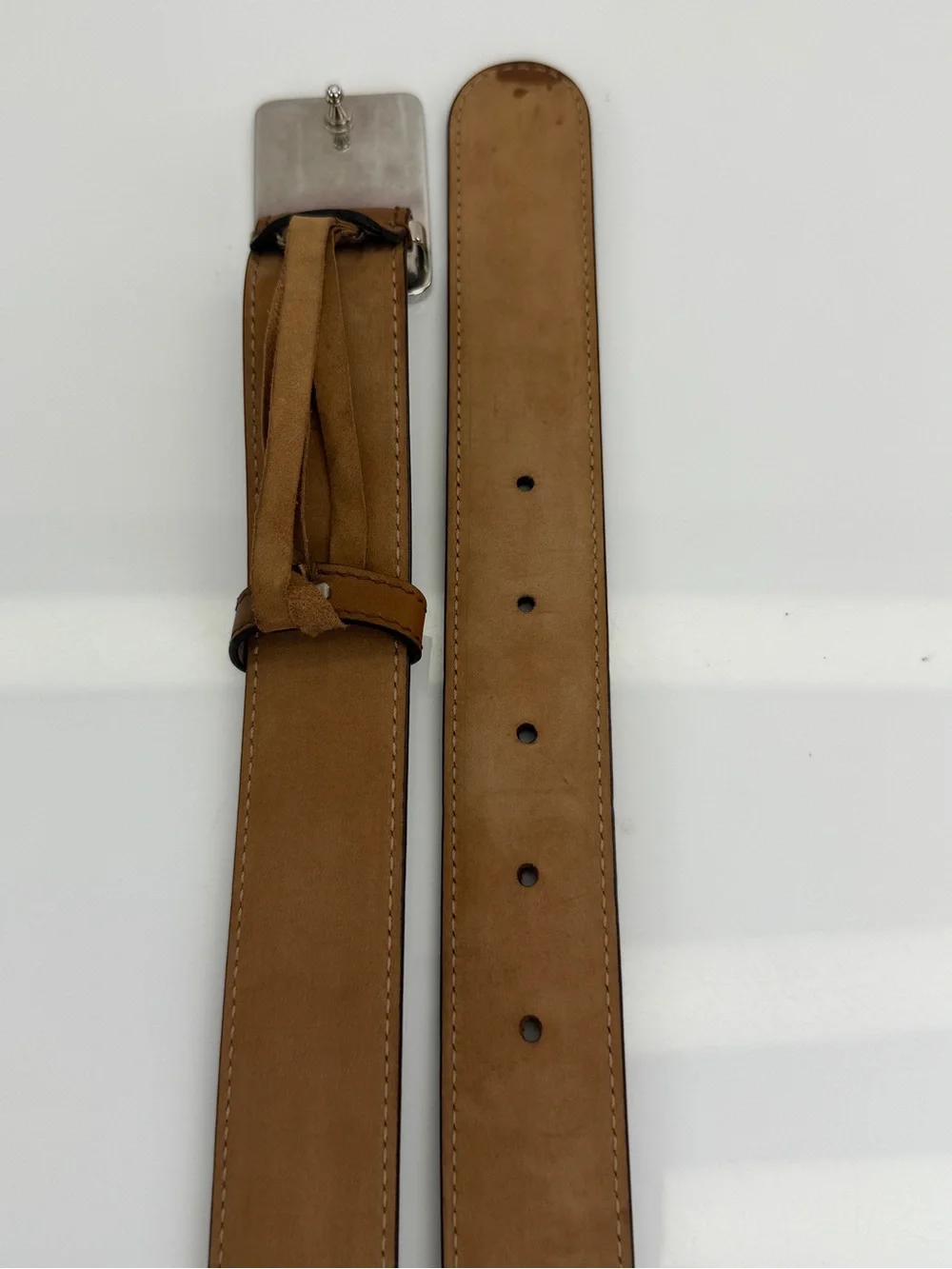Gucci Mens Leather Trademark Logo Belt 295337 110/44”